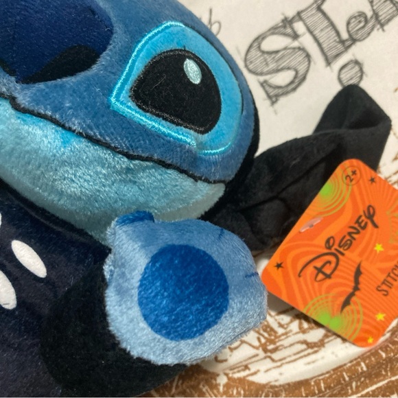 Disney Halloween Lilo And Stitch Skeleton Costume 8" Plush Stuffed Doll New - Picture 9 of 10